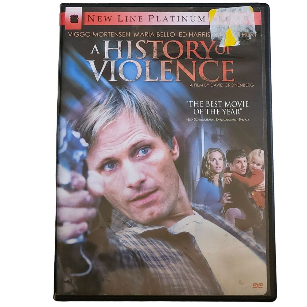 A History of Violence DVD 2005 New Line Viggo Mortensen Ed Harris
